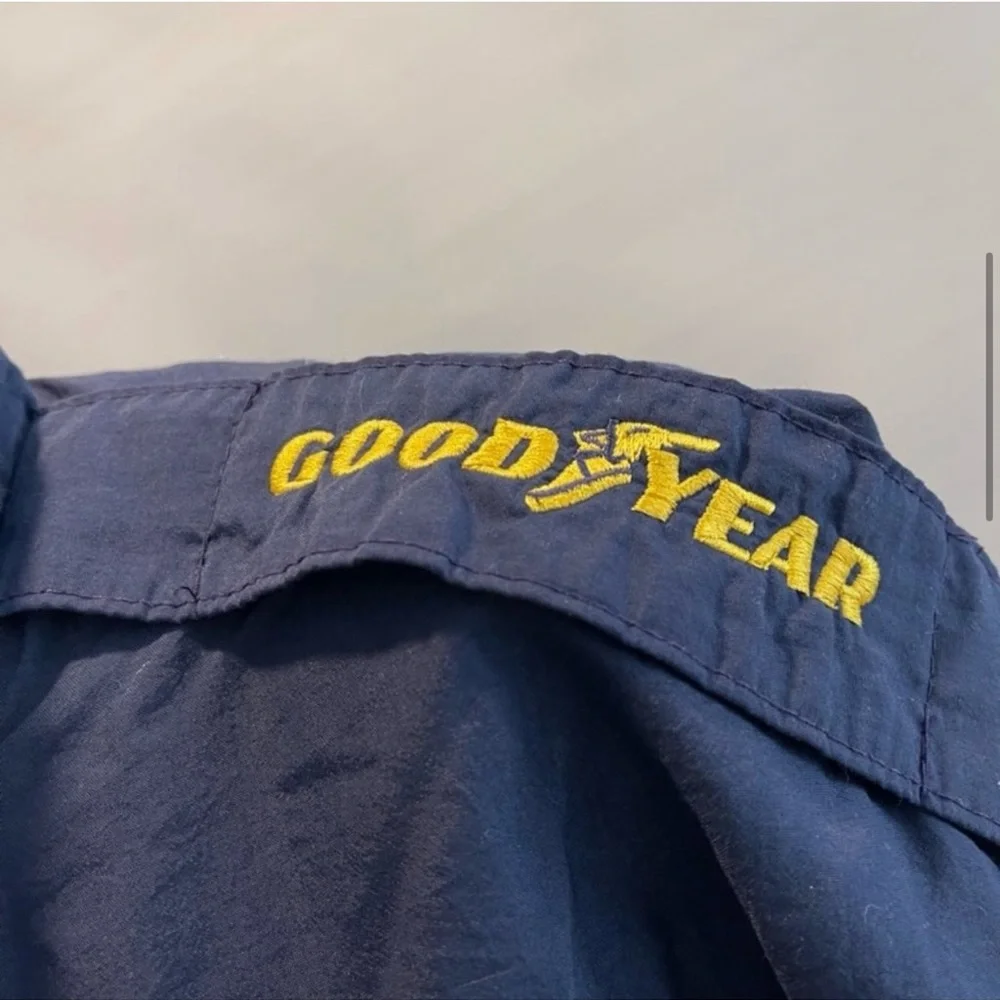 Rare Vintage - 90's Goodyear #1 in Racing Windbreaker NASCAR INDY Made in USA - Picture 3 of 3